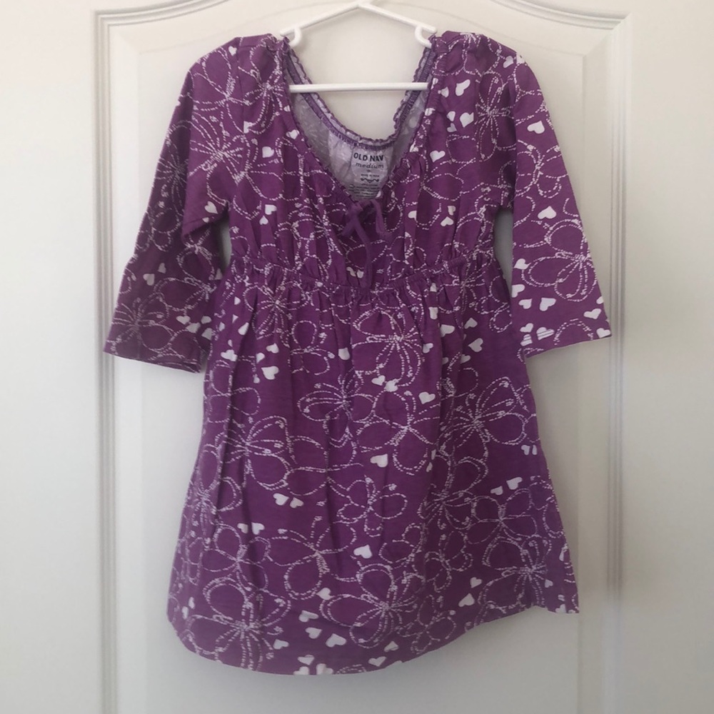Old Navy baby doll top sz M(8)